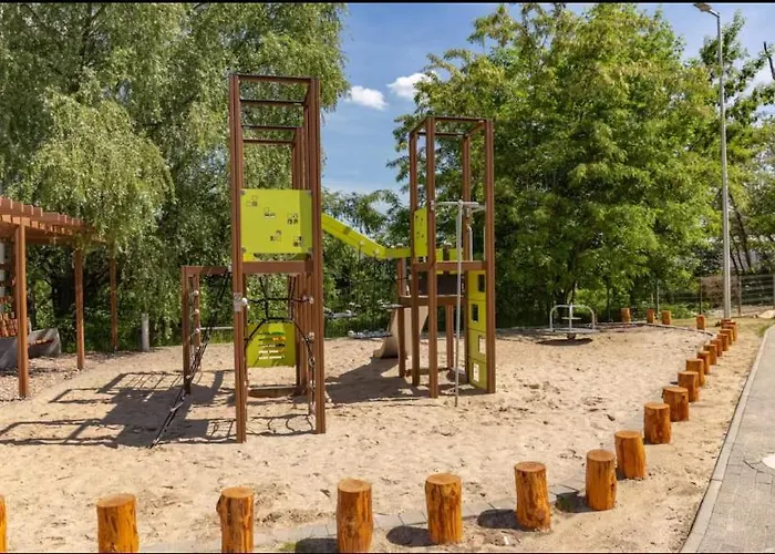 Rodzinny, 3 Pokoje, 65m2, Darmowy Parking, Place Zabaw, Siłownia Apartament Wrocław